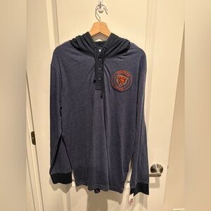 NFL Apparel Chicago Bears Lightweight Hoodie